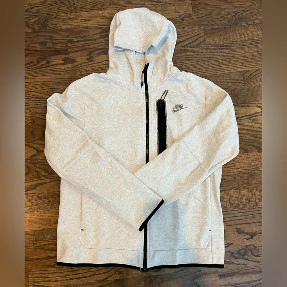 Nike Gray Full-Zip Hoodie